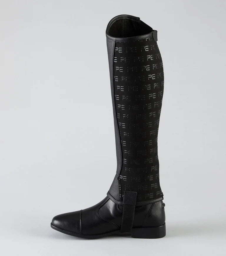 Black leather chaps 