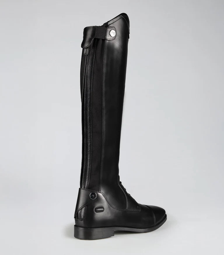 SIZE EU 41 - black Vedetta Womens Leather Tall Riding Boots