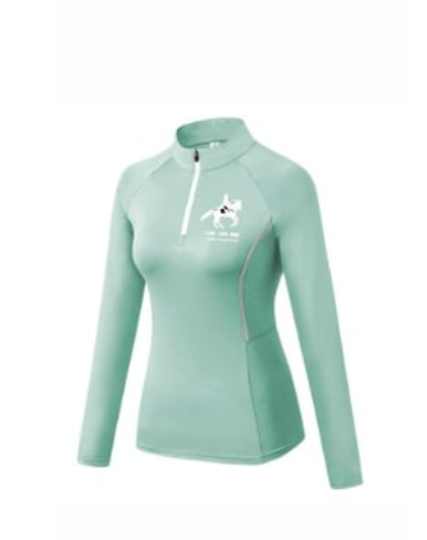 XXL LARGE Light Green Dressage Base Layer