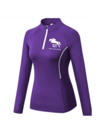 SMALL Purple Jumping Base Layer
