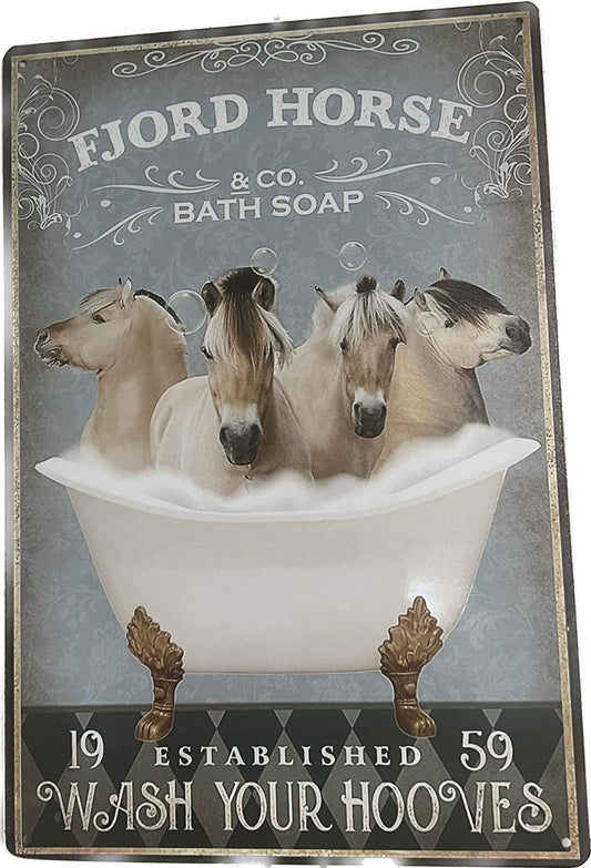 FJORD Bathroom Sign