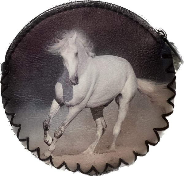 White Horse Coin Purse