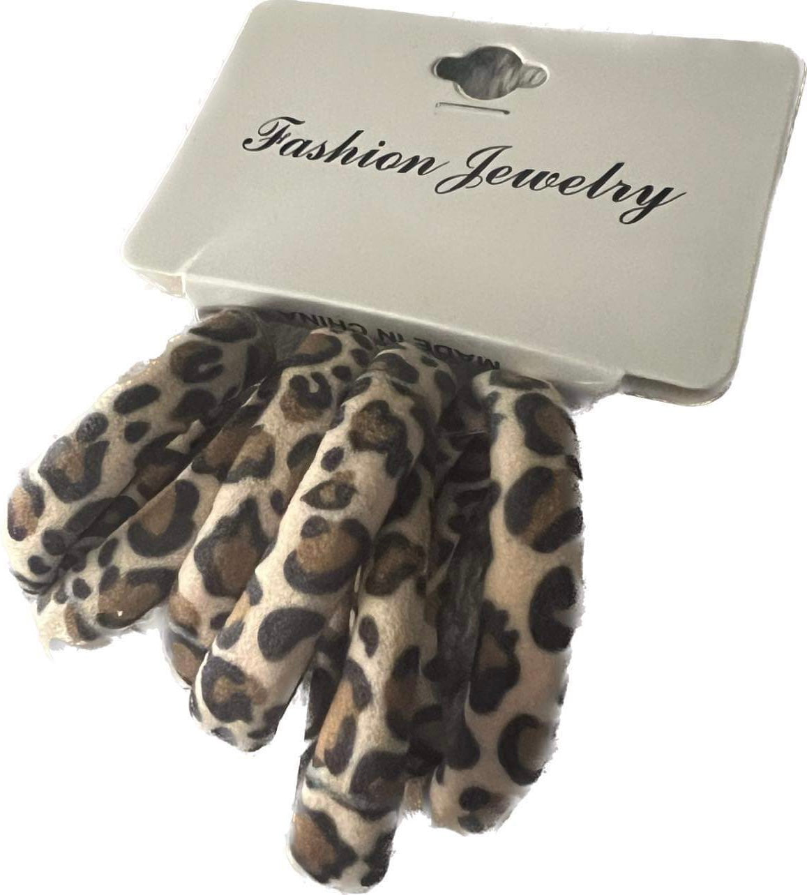 Leopard Hair Ties