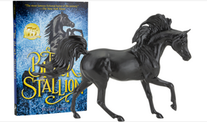 Breyer Freedom Black Stallion Horse & Book Set