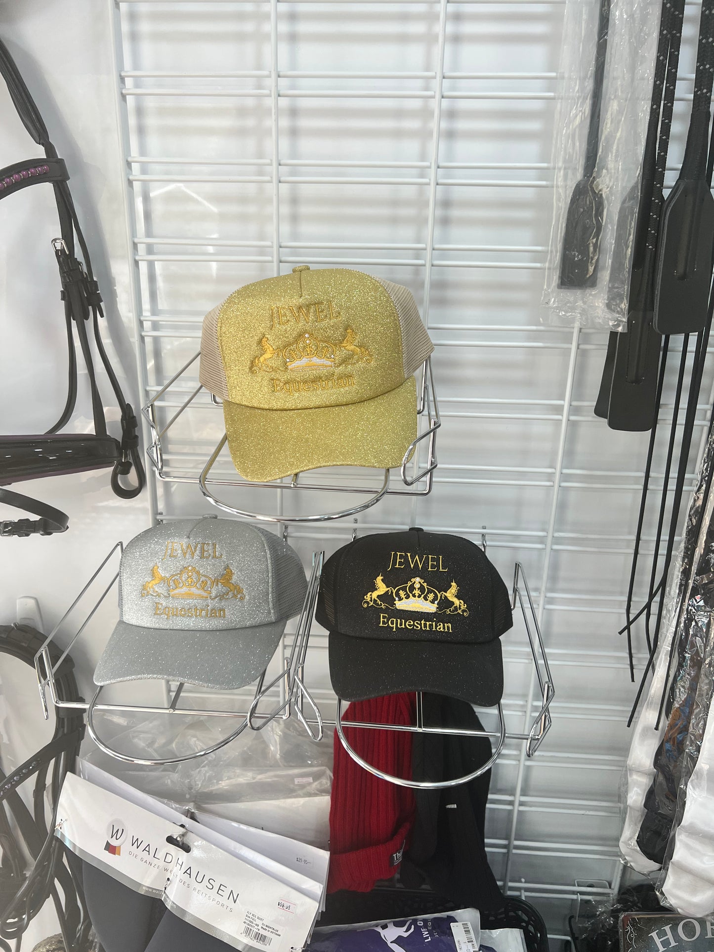 Pony Tail - Glitter Hat