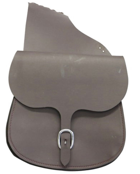 Ord River Synthetic Double Saddle Bag Brown