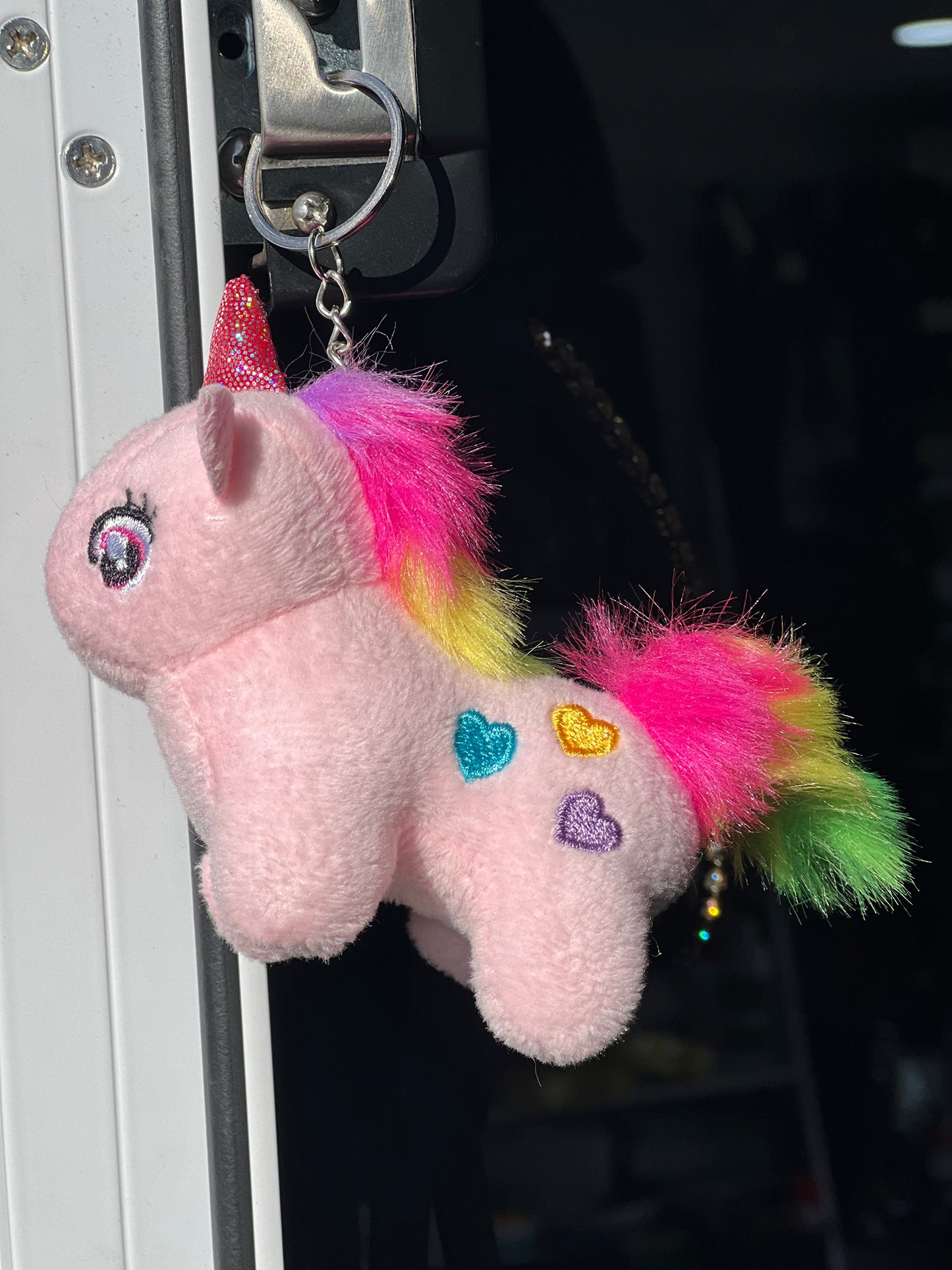 Unicorn Mascot Keyring
