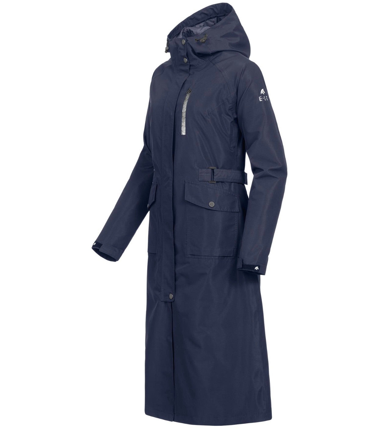 ELT Fehmarn Long Riding Raincoat Night Blue