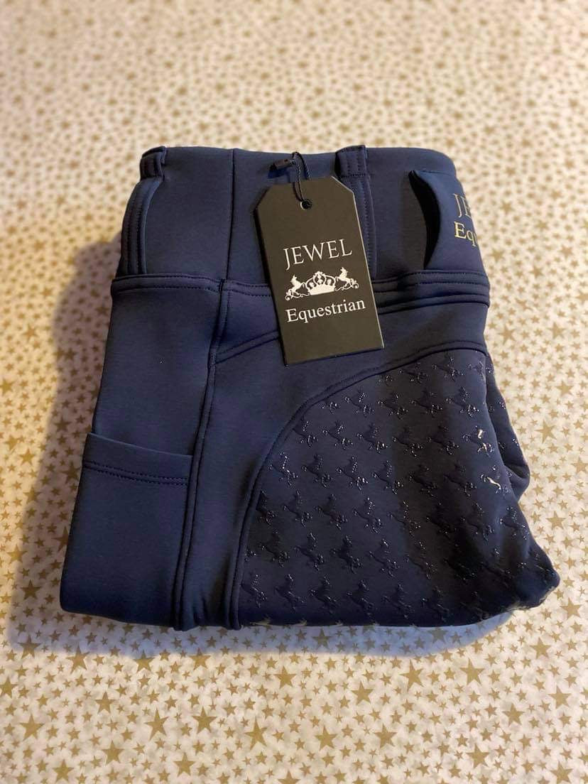NAVY WINTER TIGHTS - Large Size Only