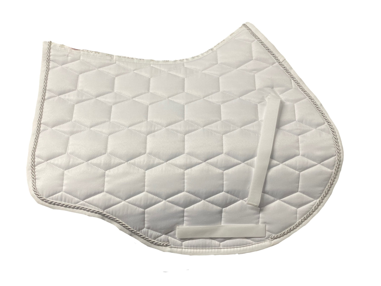 Mattes White Sheen Showjumping Pad (small)