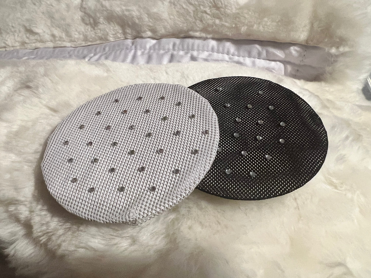Diamante Sheer Hair Bun Net