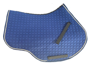 Mattes Blue Cotton Showjumping Pad