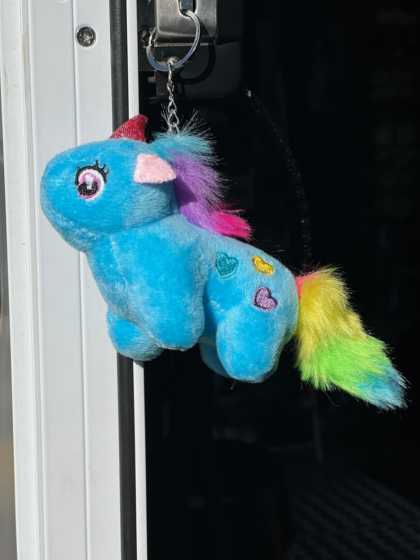 Unicorn Mascot Keyring