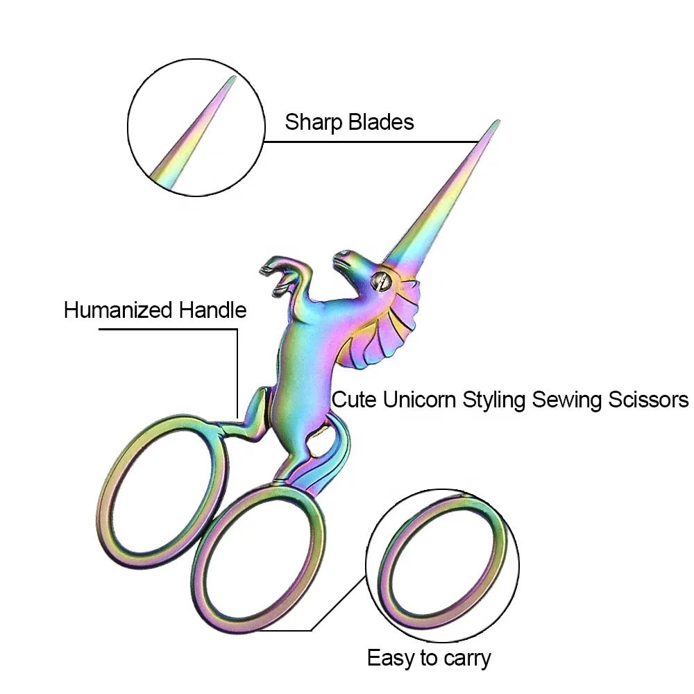 Unicorn Scissors - Rainbow