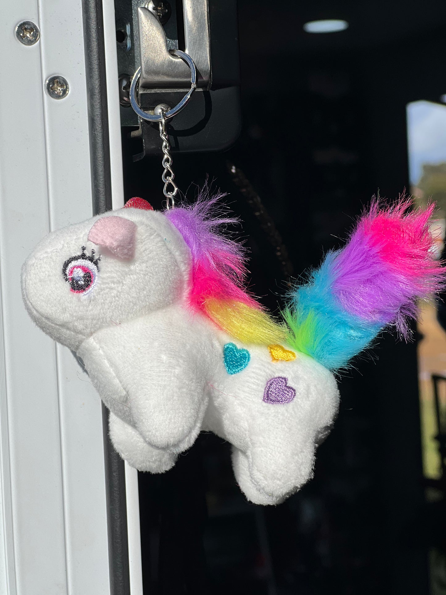 Unicorn Mascot Keyring