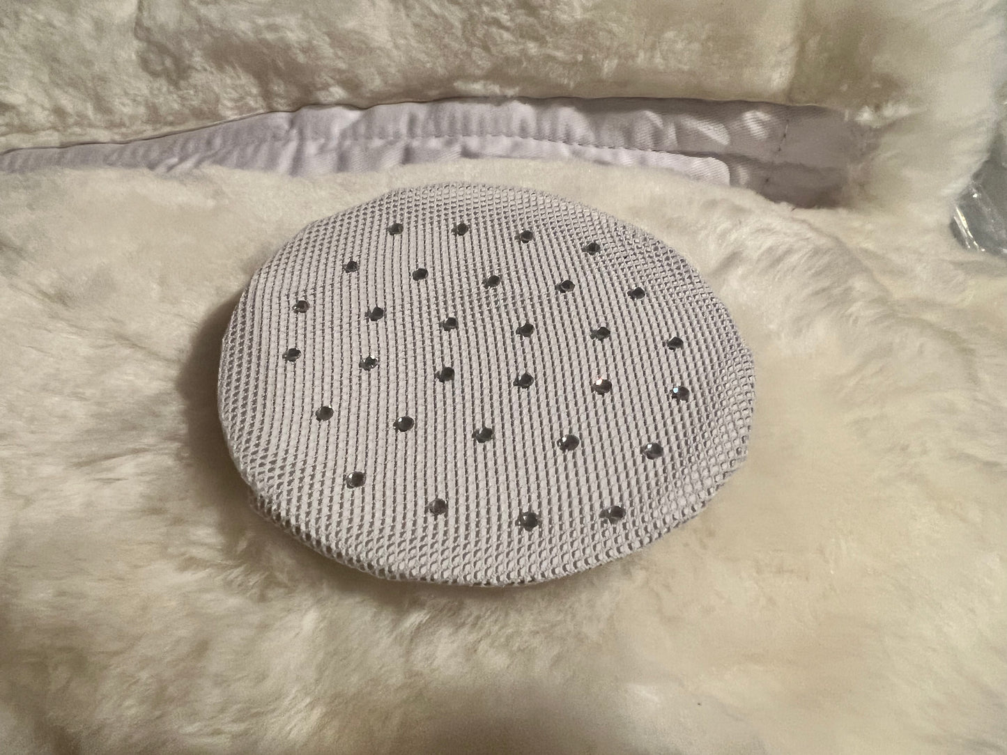Diamante Sheer Hair Bun Net