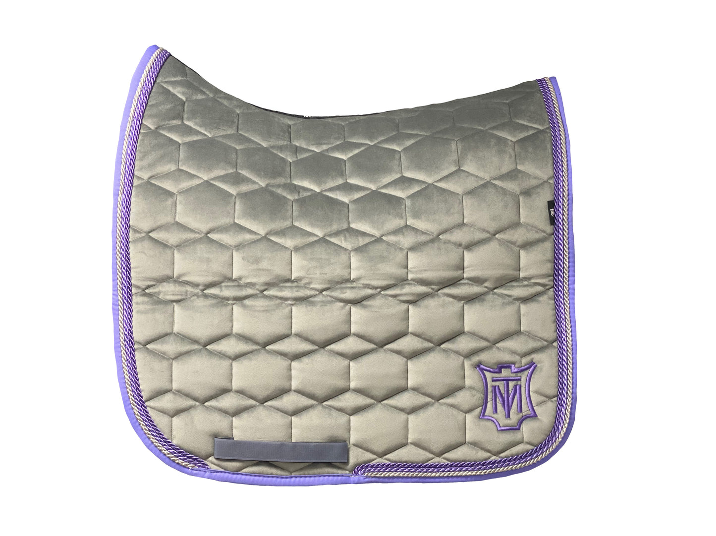 In Stock- Slate Velvet Large Classic Dressage