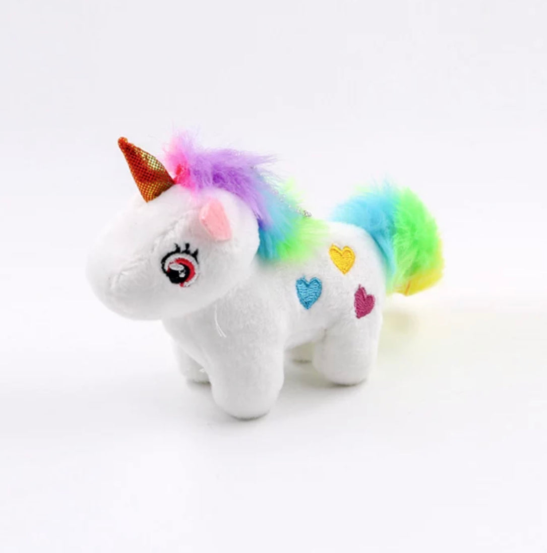 Unicorn Mascot Keyring