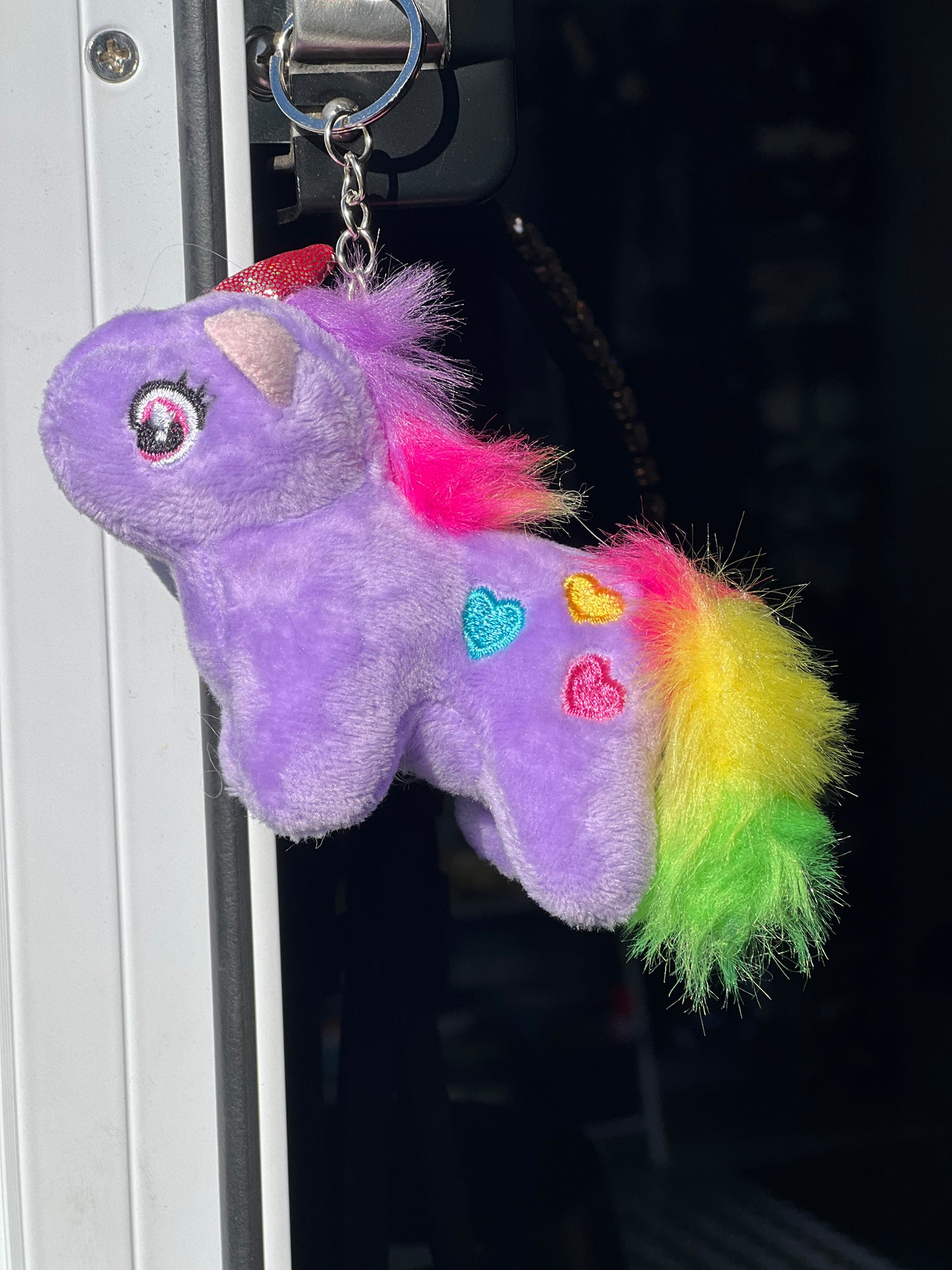 Unicorn Mascot Keyring