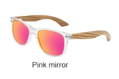 Polarised Sunglasses- UV400 Pink Mirror