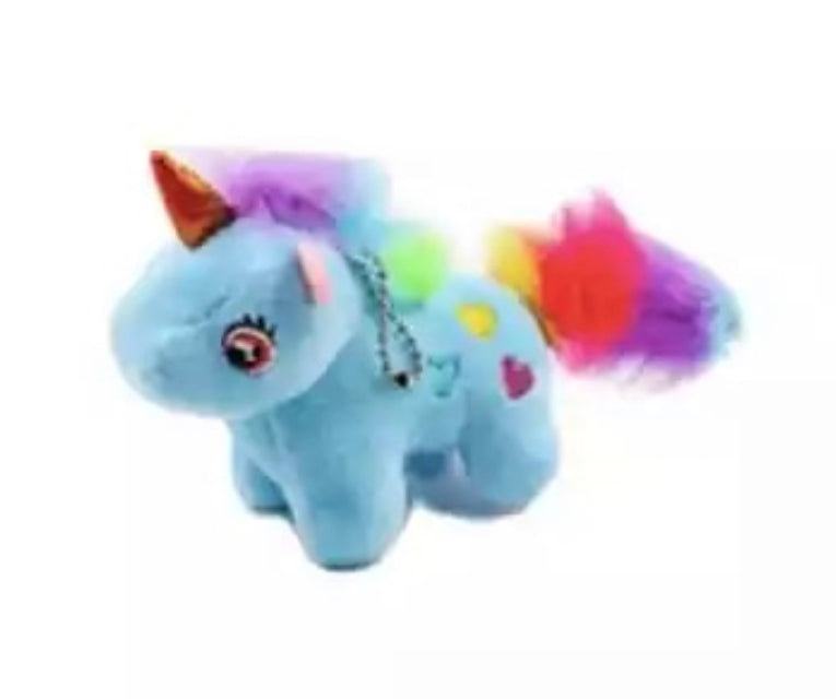Unicorn Mascot Keyring