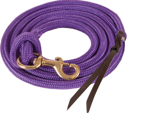 Ezy Ride Lead Rope 5/8" 9' Purple