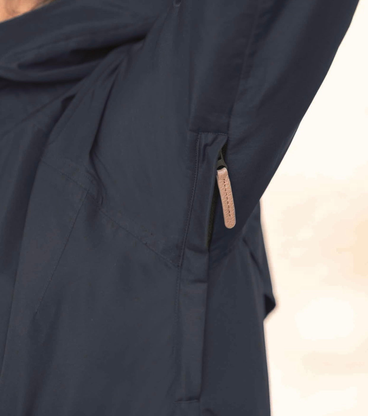 ELT Fehmarn Long Riding Raincoat Night Blue