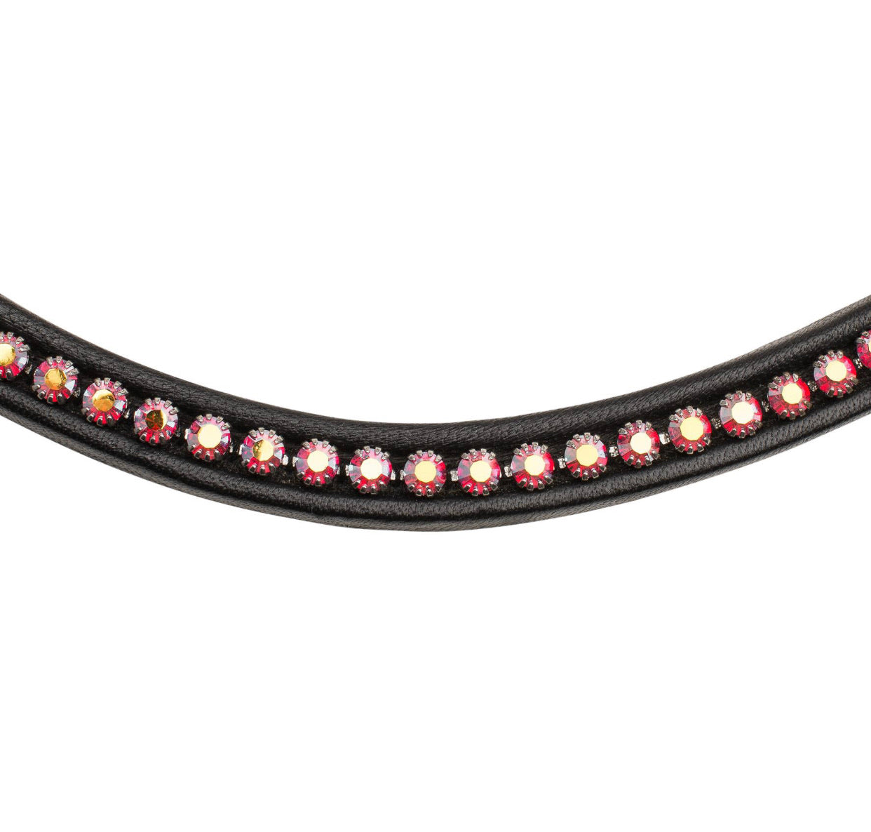 Waldhausen Bridle XLine Black Cranberry