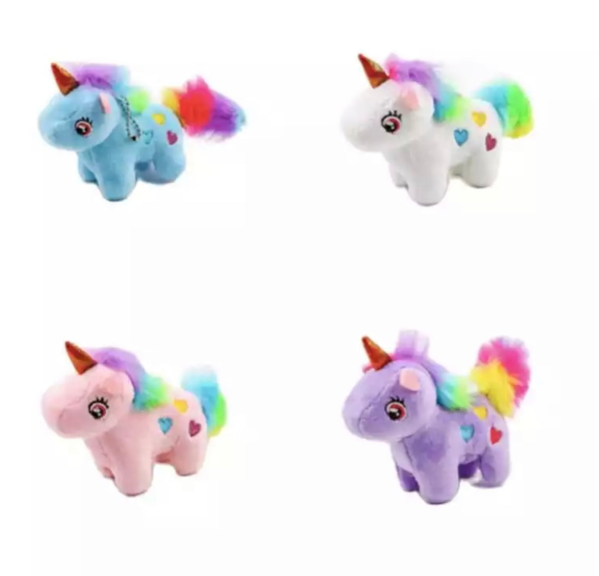 Unicorn Mascot Keyring