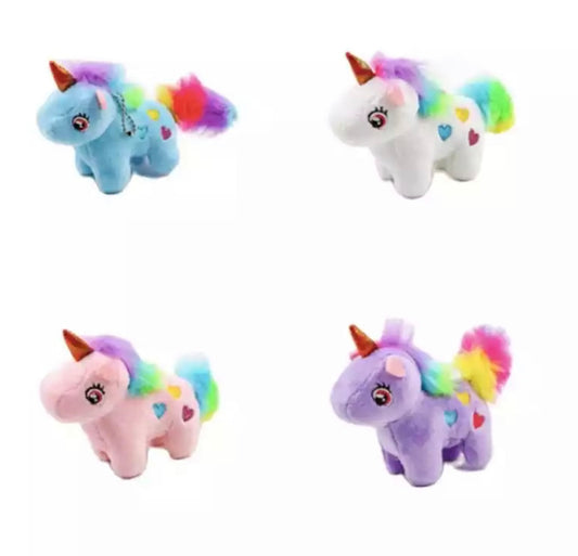 Unicorn Mascot Keyring
