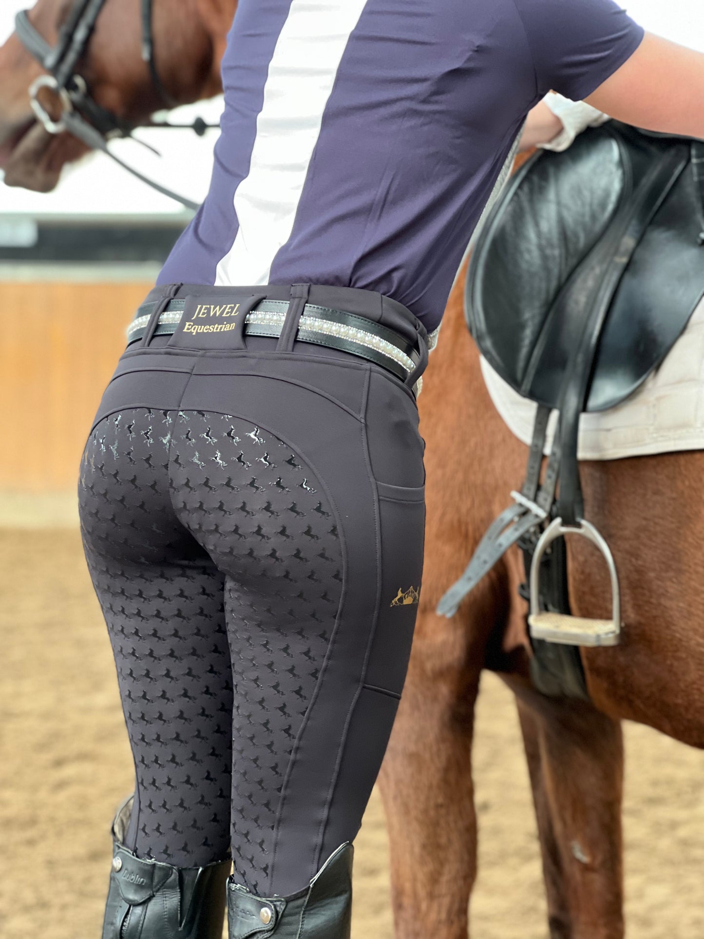 BLACK WINTER TIGHTS - L to 4XL in Stock