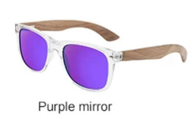 Polarised Sunglasses- UV400 Purple Mirror 